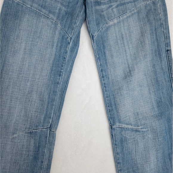 Vintage Y2K Cars Jeans - Men's Straight Leg Stencil Logo Denim Pants -β Size 14 - Picture 4 of 12